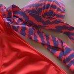 Victoria's Secret Victoria’s Secret hot pink & lilac zebra animal print swimsuit two piece bikini Photo 1