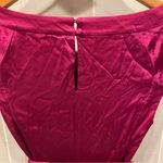 EXPRESS Beautiful silk magenta pretty in pink sheath belted dress  Design Studio Photo 7