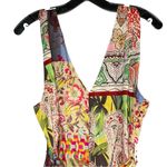 ZARA multicolor JUMPSUIT DRESS WITH presley PRINT Size Medium Photo 5