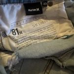 Hurley Women’s  Jeans 81 Skinny Denim Boho Cut Off Light Wash Shorts 25 Photo 4
