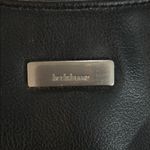 Liz Claiborne Black Leather Shoulder Bag Photo 3