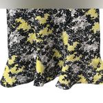 long sleeve collared floral mermaid dress Yellow Size M Photo 3