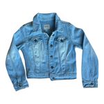 Cherokee  Womens size medium classic light-wash Cropped denim jacket Photo 6