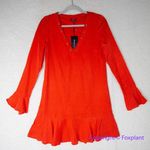 Marciano New!  red long sleeve mini dress, size‎ 38/ XS Photo 1