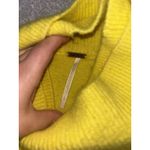 Free People  Yellow Afterglow Mock Neck Sweater L Some Peeling Throughout Photo 4