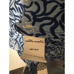 Natalie Martin  Danika 100% Silk Wrap Maxi Dress Blue Floral Size M Photo 5