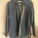 Madewell  small denim button down Photo 2