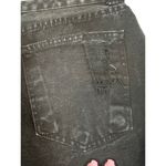 Farm Rio Black Lightly Distressed Cuffed Classic Denim Jean Shorts Women Sz 40 M Photo 6