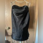 Nicole Miller NWT  Satin Cowl Drape Rhinestone Spaghetti Strap Tank Top Blouse Photo 1