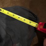 Buttons Just In Time Black Sheer Blouse With Ballon Short Sleeves With Jewel  SZ Photo 8