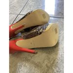 ALDO  Shoes Womens Size EU 38 Snake Print Platform Slingback Peep Toe Stiletto Photo 5