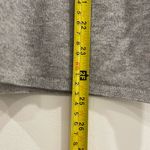 AQUA  Cashmere Grey Peplum Babydoll Sweater 3/4 Sleeves Photo 7