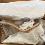 Shoe Dazzle clear strap heeled sandals size 9.5 new in box Photo 6