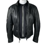 Harley Davidson FXRG Leather Motorcycle Jacket, Black, X-Large Photo 1