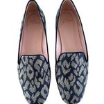J.Crew Metallic Leopard Smoking Slippers Photo 0