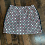 Tail golf skort Mini skirt Under shorts Size L Tennis Athletic Stretch Geometric White Size L Photo 1
