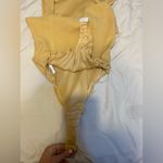 ZARA  Yellow Body Suit Photo 1