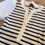 J.Crew  Puff Sleeve ribbed T Shirt top NWOT Photo 1