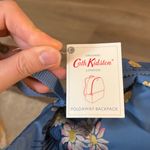 NWT Cath Kidston foldaway backpack in daisies and buttercups Rivera blue Photo 6