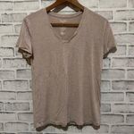 Nine West Women’s tan colored soft spun short sleeve t-shirt XS Photo 0
