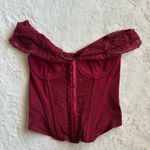 Generation Outcast Clothing Outcast Clothing Philippa Top Deep Red Photo 6