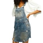Free People NWT  Baxter Denim Overall
Dress Grunge Blue Size Small Photo 2