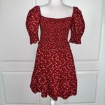 Aritzia Wilfred Angie Floral Dress Sinopia Rustique Size Medium Photo 4