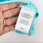 Lole Racerback Teal Athletic Mesh Workout Tank Top Built In Sports Bra Size XS Photo 4