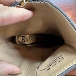 BELLINI Claudia Bootie Gray Suede Gold Zippers Booties Heels Size 8M Photo 10