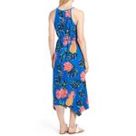 Tommy Bahama  Piña Cool-Ada Midi Slip Dress Small Pineapple Blue Hawaiian Photo 1