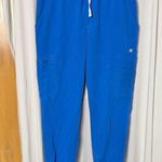 FIGS  Women’s Blue Zamora Jogger Pants Size Medium Petite Photo 0