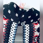 Venus Choker tie back cut out v neck blouse top boho bohemian size XS Photo 5