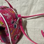 Von Dutch Jax Hot Pink and Black Graphic Bowling Luxury Bag Photo 4