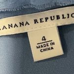 Banana Republic  Carolina Light Blue 100% Silk Sleeveless Dress Size 4 Small S Photo 4