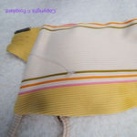 Billabong New!‎  tanlines strped bralette bikini top, size M Photo 8