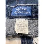 Natural Reflections  Relaxed Fit Jeans 100% Cotton Size 16P Blue Photo 3