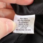 Ronni Nicole Vintage Womens One Shoulder Mini Dress Black Gold Y2K 90s Size 12 Photo 8