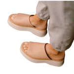 Sorel DAYSPRING SLIDE SANDAL BEIGE Platform Size 9 Photo 0