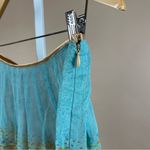 Christopher & Banks  Skirt 8 Colorfully Lightweight Flared Summer Chiffon Flowy Photo 3