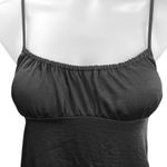 Urban Outfitters  Motel Black Silk Satin Babydoll Camisole Tank Mini Dress Sz XS Photo 2