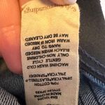 Soft Surroundings Floral Wide Leg Flare Pull on Jeans Size Large Boho Bell Photo 6