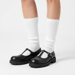 Michael Kors Women's Darrington Mary Jane Leather Shoes Black Sz 8.5 Photo 1