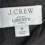 J.Crew  Squareneck Top size 8  Liberty Hazy Days Floral Tie Back Puff Sleeves Photo 2