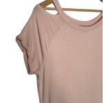 Athleta Sweater Dress Womens MP Shala Cut Out Shoulder Knitted Blush Pink Photo 2