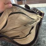 Etienne Aigner  Brown Leather Shoulder Bag w/Adjustable Strap 13x9x3" Photo 4