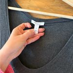 Daily Ritual Charcoal Cropped Jumpsuit size Large Gray Photo 3