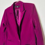 Endless Rose Purple Jewel Toned Single Button Breasted Blazer Size Medium Photo 4