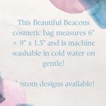 Handmade  Beautiful Beacons Gin Membership Cosmetic Bag Photo 2