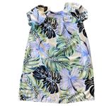 Vintage Y Not Hawaii Women’s Hibiscus Monstera Floral Mu’umu’us Dress Size XL Photo 3