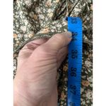 Umgee Boho Cottagecore Dress Small Green Floral Ruffle Tassel Tie Flowy Photo 10